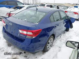 2023 Subaru Impreza with VIN 4S3GKAB69P3602517, listed as a IAAI auction lot 41478940 with 33,315 mi miles and . Bid and sale history available at DreamBid. Image 4.