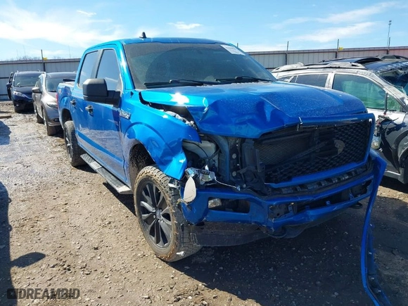 2020 Ford F-150 XL with VIN 1FTEW1E43LFA06804, listed as a IAAI auction lot 41636029 with 85,302 mi miles. Bid and sale history available at carsss.com. Image 1.