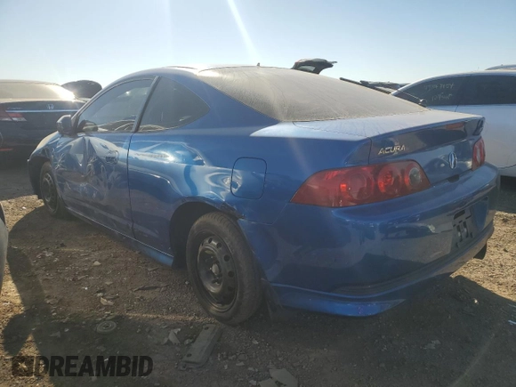 2006 Acura RSX with VIN JH4DC54826S017335, listed as a Copart auction lot 74480334 with 154,275 mi miles and Salvage Title. Bid and sale history available at carsss.com. Image 2.