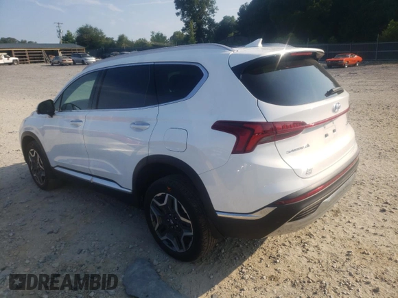 2023 Hyundai Santa Fe Hybrid Limited with VIN 5NMS5DA13PH010038, listed as a Copart auction lot 66276684 with 16,263 mi miles and Salvage Title. Bid and sale history available at carsss.com. Image 2.
