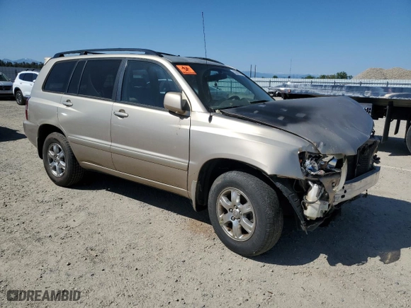 2007 Toyota Highlander w/3rd Row with VIN JTEEP21A670208068, listed as a Copart auction lot 53205705 with 133,282 mi miles and Salvage Title. Bid and sale history available at carsss.com. Image 4.