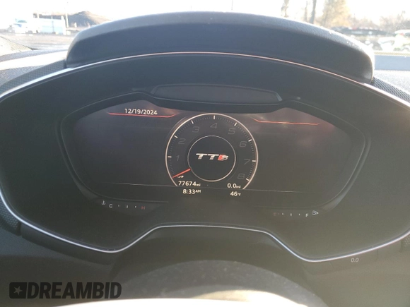 2016 Audi TTS 2.0T z VIN TRUC1AFV5G1031662, wystawiony jako Copart lot #85798674 z przebiegiem 77 674 mil mil oraz Szkoda całkowita • Salvage title. Historia ofert i sprzedaży dostępna na DreamBid. Obrazek 9.