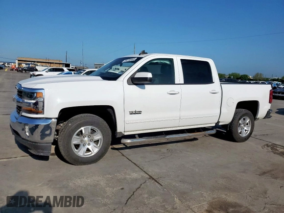 2018 Chevrolet Silverado 1500 LT with VIN 3GCPCREC8JG570001, listed as a Copart auction lot 54190465 with 96,813 mi miles and Salvage Title. Bid and sale history available at DreamBid. Image 1.