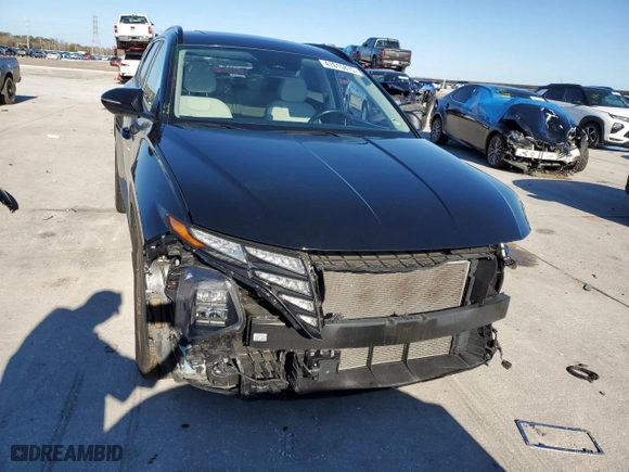 2024 Hyundai Tucson SEL with VIN 5NMJF3DE2RH365433, listed as a Copart auction lot 41615875 with 22,409 mi miles and Salvage Title. Bid and sale history available at carsss.com. Image 5.