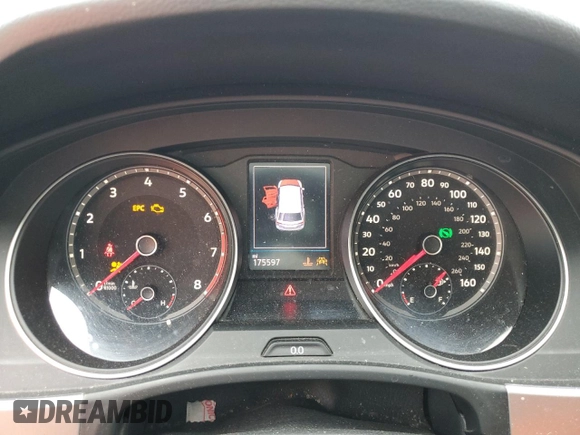 2018 Volkswagen Atlas SE with VIN 1V2FR2CA3JC557502, listed as a Copart auction lot 79512704 with 175,597 mi miles and Non repairable. Bid and sale history available at DreamBid. Image 9.