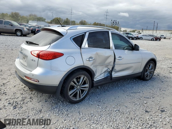 2011 Infiniti EX Journey with VIN JN1AJ0HR2BM853132, listed as a Copart auction lot 75808894 with 106,803 mi miles and Salvage Title. Bid and sale history available at DreamBid. Image 3.