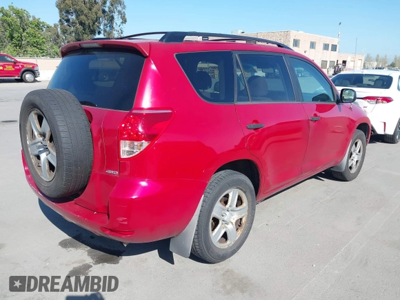 2008 Toyota RAV4 with VIN JTMBD33V185146105, listed as a IAAI auction lot 42086319 with 145,104 mi miles. Bid and sale history available at carsss.com. Image 4.