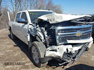 2014 Chevrolet Silverado 1500 High Country with VIN 3GCUKTEC2EG317846, listed as a IAAI auction lot 41763051 with 130,862 mi miles. Bid and sale history available at carsss.com. Image 1.
