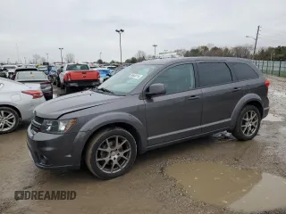 2015 Dodge Journey R/T with VIN 3C4PDCEG5FT588712, listed as a Copart auction lot 80844114 with 121,945 mi miles and Salvage title. Bid and sale history available at DreamBid. Image 1.