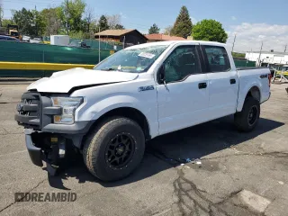 2017 Ford F-150 XL with VIN 1FTEW1EF0HKD32107, listed as a Copart auction lot 58235165 with Not provided miles and Salvage title. Bid and sale history available at DreamBid. Image 1.