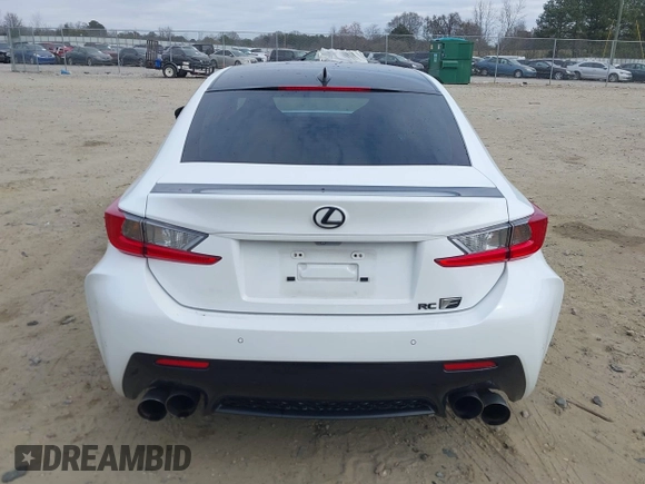 2017 Lexus RC F with VIN JTHHP5BC5H5006506, listed as a IAAI auction lot 41544214 with 51,569 mi miles. Bid and sale history available at carsss.com. Image 16.