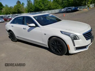 2017 Cadillac CT6 Plug-In RWD with VIN LREKK5RX1HA062210, listed as a Copart auction lot 56405615 with 79,359 mi miles and Salvage title. Bid and sale history available at DreamBid. Image 4.