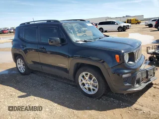2020 Jeep Renegade Altitude with VIN ZACNJABBXLPL65823, listed as a Copart auction lot 53809915 with 28,977 mi miles and Salvage title. Bid and sale history available at DreamBid. Image 4.