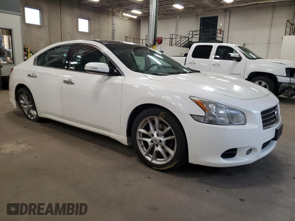 2011 Nissan Maxima SV with VIN 1N4AA5AP6BC847364, listed as a Copart auction lot 57352625 with 187,246 mi miles and Salvage title. Bid and sale history available at DreamBid. Image 4.