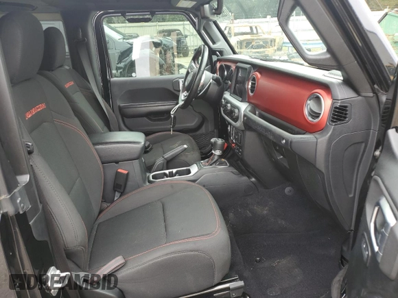 2020 Jeep Wrangler Rubicon с VIN 1C4HJXCG4LW175807, выставлен на аукционе Copart как лот 79909184 с пробегом 56 935 миль миль и Списание • Salvage title. История ставок и продаж доступна на DreamBid. Изображение 7.