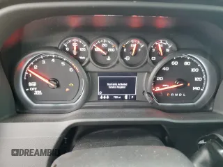 2024 Chevrolet Silverado 1500 Custom with VIN 3GCPDBEK0RG205397, listed as a Copart auction lot 47417315 with 750 mi miles and Salvage Title. Bid and sale history available at DreamBid. Image 9.