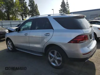 2017 Mercedes-Benz GLE 350 with VIN 4JGDA5JB8HA972927, listed as a Copart auction lot 61442225 with 46,473 mi miles and Salvage title. Bid and sale history available at DreamBid. Image 2.
