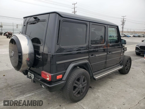 2013 Mercedes-Benz G 550 with VIN WDCYC3HF4DX213108, listed as a Copart auction lot 76418904 with 173,774 mi miles and Salvage title. Bid and sale history available at DreamBid. Image 3.