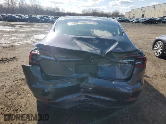 2019 Tesla Model 3 Mid Range with VIN 5YJ3E1EA6KF312754, listed as a Copart auction lot 50403855 with 148,217 mi miles and Salvage Title. Bid and sale history available at carsss.com. Image 6.