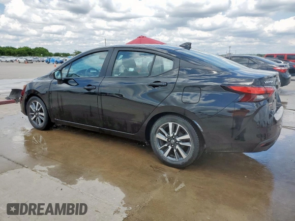 2021 Nissan Versa SV with VIN 3N1CN8EVXML859612, listed as a Copart auction lot 58491295 with 86,335 mi miles and Salvage title. Bid and sale history available at DreamBid. Image 2.