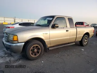 2002 Ford Ranger XLT Appearance with VIN 1FTYR44E82PA55618, listed as a Copart auction lot 81769754 with 121,285 mi miles and Salvage Title. Bid and sale history available at carsss.com. Image 1.