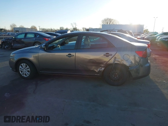 2012 Kia Forte EX with VIN KNAFU4A27C5643200, listed as a IAAI auction lot 41070850 with 187,573 mi miles. Bid and sale history available at carsss.com. Image 14.
