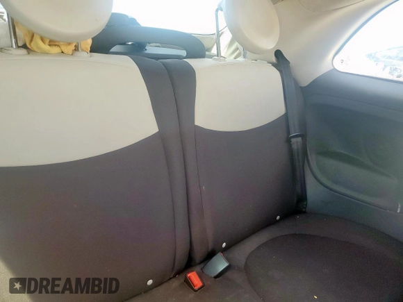 2012 FIAT 500 Pop with VIN 3C3CFFDR8CT128778, listed as a Copart auction lot 54201585 with 134,742 mi miles and Salvage title. Bid and sale history available at DreamBid. Image 10.