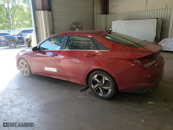 2021 Hyundai Elantra SEL with VIN KMHLN4AG1MU180942, listed as a Copart auction lot 51928415 with 110,269 mi miles and Salvage Title. Bid and sale history available at carsss.com. Image 2.