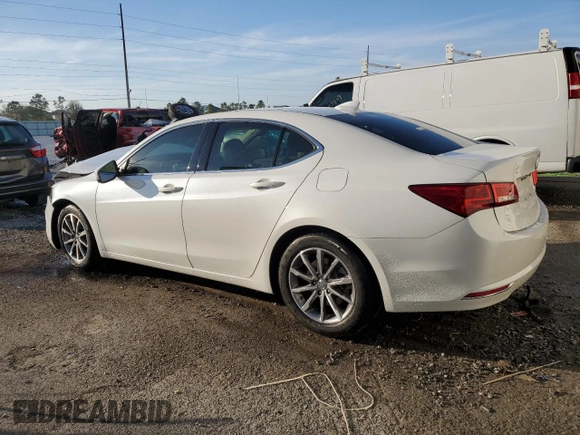 2020 Acura TLX w/Technology Pkg with VIN 19UUB1F54LA012642, listed as a Copart auction lot 46291945 with 52,859 mi miles and Non Repairable. Bid and sale history available at carsss.com. Image 2.