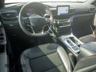 2022 Ford Explorer ST-Line with VIN 1FMSK7KH3NGA27721, listed as a Copart auction lot 53097085 with 42,555 mi miles and Salvage Title. Bid and sale history available at carsss.com. Image 8.