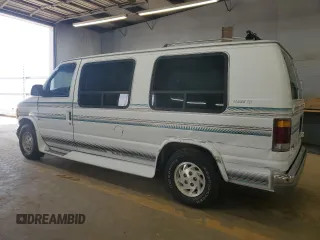 1993 Ford Econoline Cargo with VIN 1FDEE14Y5PHA07711, listed as a Copart auction lot 62064705 with 150,336 mi miles and Salvage title. Bid and sale history available at DreamBid. Image 2.