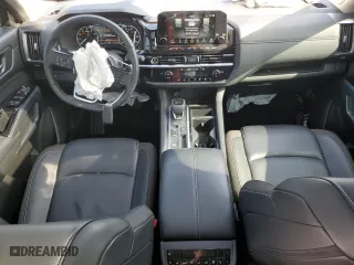 2024 Nissan Pathfinder SL with VIN 5N1DR3CB4RC242402, listed as a Copart auction lot 43834655 with 25,287 mi miles and Salvage Title. Bid and sale history available at carsss.com. Image 8.