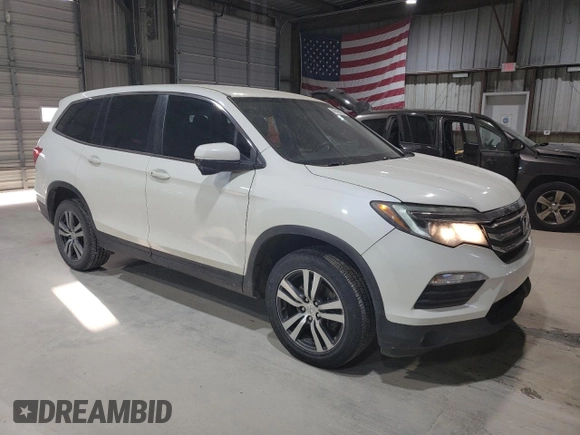 2016 Honda Pilot EX with VIN 5FNYF6H33GB069960, listed as a Copart auction lot 49460825 with 211,799 mi miles and Salvage Title. Bid and sale history available at carsss.com. Image 4.