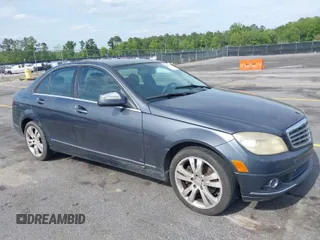 2008 Mercedes-Benz C-Class 3.0L Sport with VIN WDDGF54X48F052635, listed as a IAAI auction lot 42098349 with 256,289 mi miles. Bid and sale history available at carsss.com. Image 1.