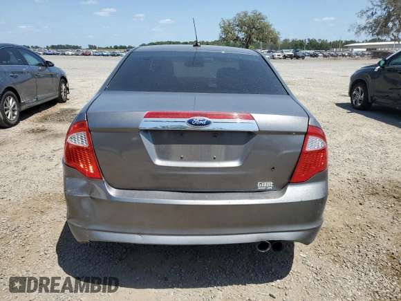 2012 Ford Fusion SEL with VIN 3FAHP0JAXCR279876, listed as a Copart auction lot 54004525 with 125,838 mi miles and Salvage title. Bid and sale history available at DreamBid. Image 6.