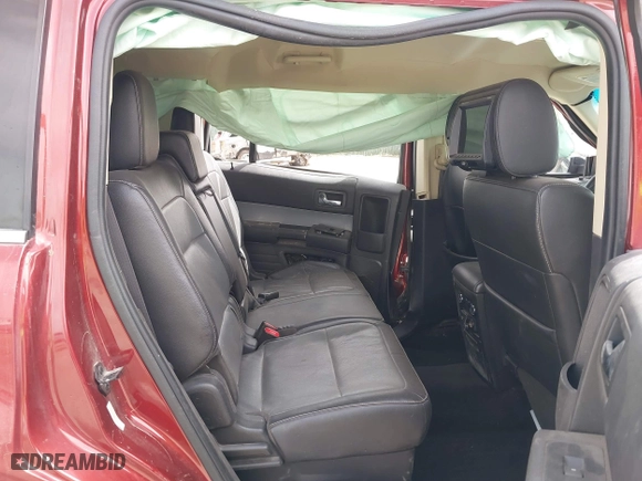 2014 Ford Flex SEL with VIN 2FMGK5C89EBD30292, listed as a IAAI auction lot 41805428 with 127,176 mi miles. Bid and sale history available at carsss.com. Image 8.
