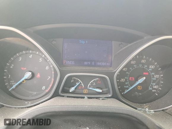 2013 Ford Focus SE with VIN 1FADP3K22DL171615, listed as a Copart auction lot 51776335 with 184,394 mi miles and Clean Title. Bid and sale history available at DreamBid. Image 9.