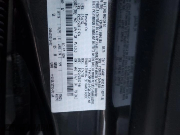 2016 Ford Focus Electric z VIN 1FADP3R46GL293146, wystawiony jako Copart lot #81911153 z przebiegiem 28 078 mil mil oraz . Historia ofert i sprzedaży dostępna na DreamBid. Obrazek 14.