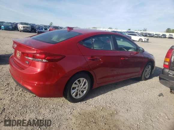 2017 Hyundai Elantra SE z VIN 5NPD74LF7HH211523, wystawiony jako Copart lot #54155405 z przebiegiem Nie podano mil oraz Szkoda całkowita • Salvage title. Historia ofert i sprzedaży dostępna na DreamBid. Obrazek 3.