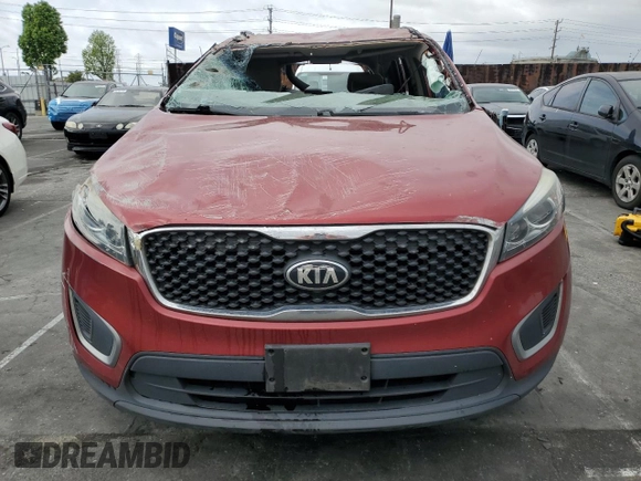 2017 Kia Sorento LX with VIN 5XYPG4A33HG294350, listed as a Copart auction lot 53995425 with 191,082 mi miles and Salvage Title. Bid and sale history available at carsss.com. Image 5.