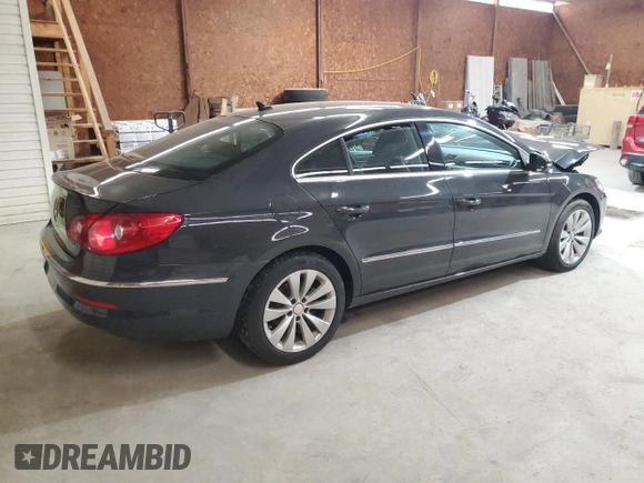 2012 Volkswagen CC Sport PZEV with VIN WVWMP7AN5CE501215, listed as a Copart auction lot 54117525 with 91,944 mi miles and Salvage Title. Bid and sale history available at carsss.com. Image 3.