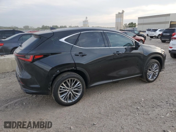 2024 Lexus NX 350 Luxury z VIN 2T2HGCEZ6RC051878, wystawiony jako Copart lot #71955414 z przebiegiem 10 736 mil mil oraz Szkoda całkowita • Salvage title. Historia ofert i sprzedaży dostępna na DreamBid. Obrazek 3.