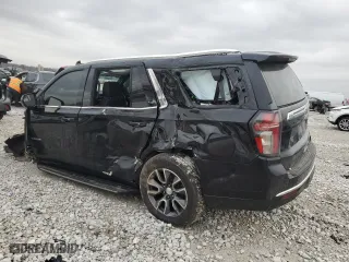 2021 Chevrolet Tahoe LS with VIN 1GNSKMKD8MR191699, listed as a Copart auction lot 84043944 with 0 mi miles and Salvage Title. Bid and sale history available at carsss.com. Image 2.