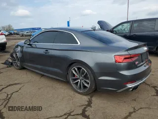 2018 Audi S5 Prestige z VIN WAUR4AF50JA011058, wystawiony jako Copart lot #54910465 z przebiegiem 63 142 mil mil oraz Czysty tytuł • Clean title. Historia ofert i sprzedaży dostępna na DreamBid. Obrazek 2.