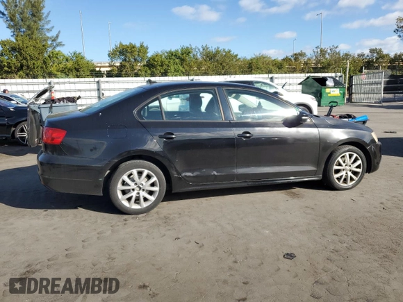 2012 Volkswagen Jetta Sedan SE w/Convenience with VIN 3VWDX7AJXCM340753, listed as a Copart auction lot 88157945 with 225,680 mi miles and Salvage Title. Bid and sale history available at carsss.com. Image 3.