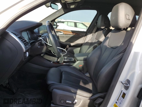 2022 BMW X3 sDrive30i with VIN 5UX43DP09N9J15297, listed as a Copart auction lot 46550435 with 49,750 mi miles and Salvage Title. Bid and sale history available at DreamBid. Image 7.