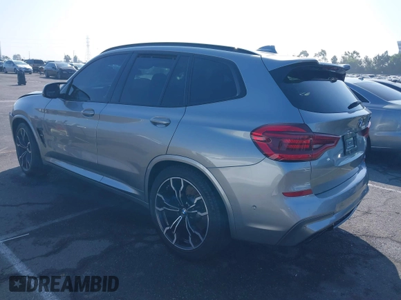 2020 BMW X3 M Competition with VIN 5YMTS0C09L9B00627, listed as a IAAI auction lot 42478800 with 41,239 mi miles and . Bid and sale history available at DreamBid. Image 3.