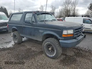 1993 Ford Bronco Custom with VIN 1FMEU15H0PLB25986, listed as a Copart auction lot 47622775 with 196,277 mi miles and Clean title. Bid and sale history available at DreamBid. Image 4.