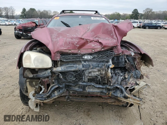 2003 Hyundai Santa Fe GLS with VIN KM8SC73D43U449794, listed as a Copart auction lot 43628875 with 0 mi miles and Salvage Title. Bid and sale history available at carsss.com. Image 5.