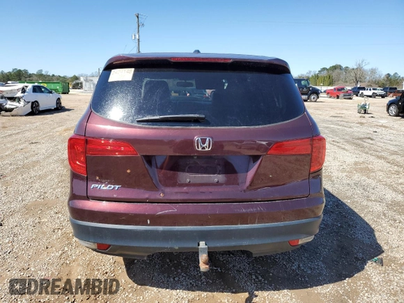 2017 Honda Pilot EX-L with VIN 5FNYF5H52HB038390, listed as a Copart auction lot 47859485 with Not Provided miles and Clean Title. Bid and sale history available at carsss.com. Image 6.